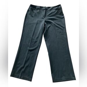 Ninety straight-leg Black Pants, Size 16, NWT
